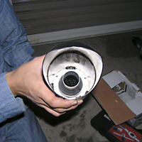 バンス＆ハインズ ターンダウンマフラー （ハーレー、ツアラー）バッフル取り付け