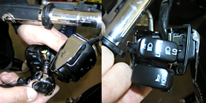 スイッチとハウジングを分離