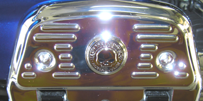 ツーリングモデルパッセンジャーフットボードカバー取り付け