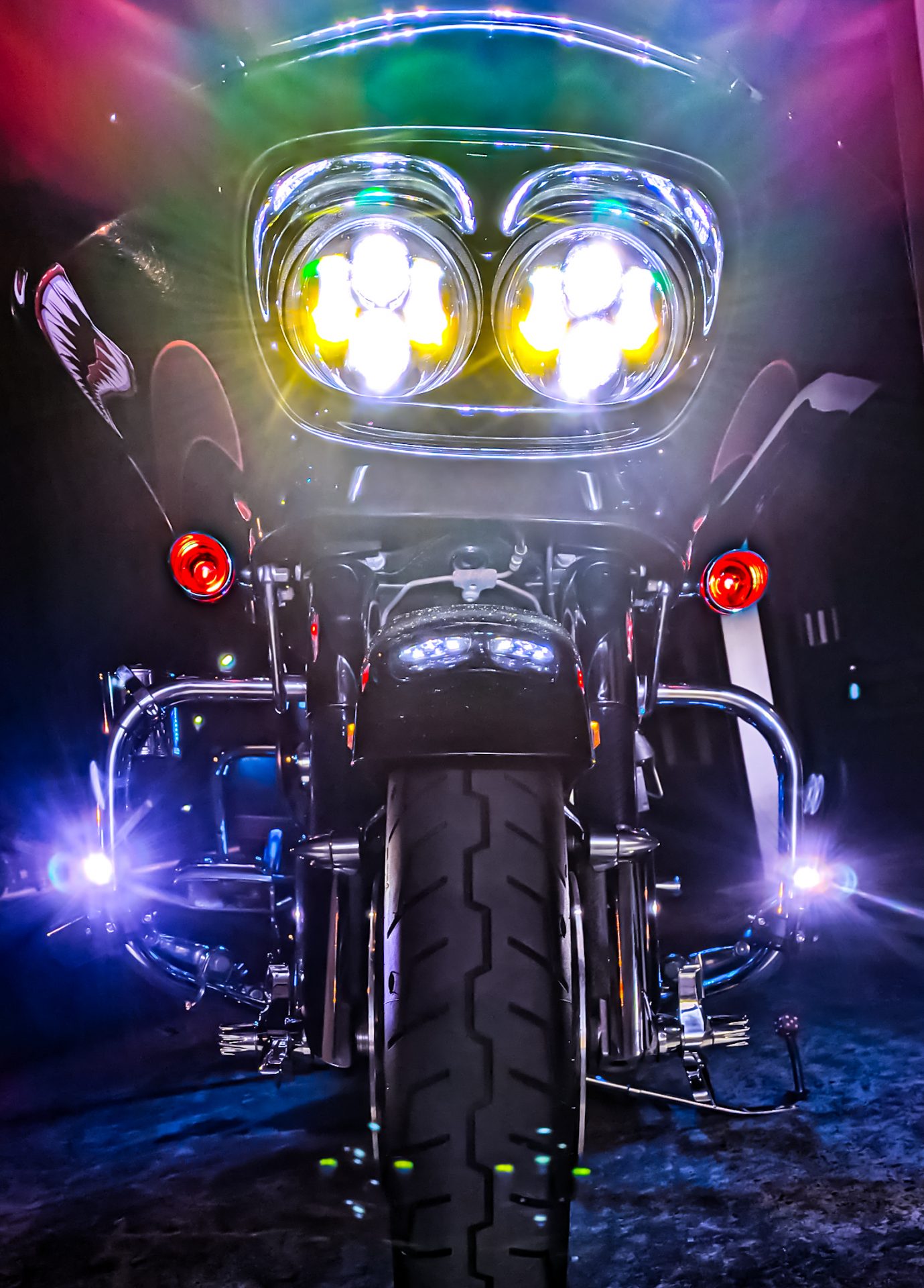 派手にしたいので実行中