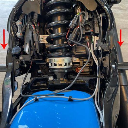 ハーレー/M8ソフテイルのサスペンション交換・その結果4