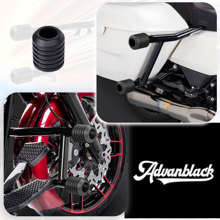 【カスタムライクなデザインに隠れる優れた安全性】Advanblack Pro パフォーマンスクラッシュバー（フロント＆リア）4