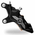 6ピストン ブレーキキャリパー コントラストカット　11.5インチローター用