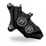 4ピストン ブレーキキャリパー コントラストカット 異径タイプ