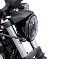 ヘッドライトトリムリング グロスブラック