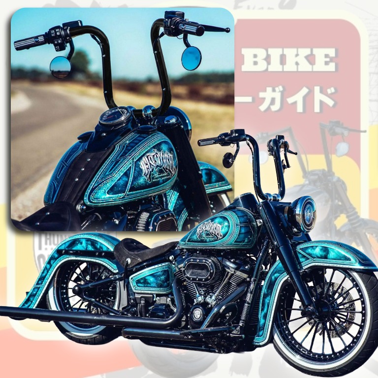 【ハンドル一本で、ハーレーとの付き合い方はここまで変わる】 走りもスタイルもアップデートする、THUNDER BIKE 新着ハンドルバー特集5