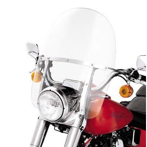 キングサイズ・ウインドシールド ナセルキット装着車用 483mm高 クリア・デタッチャブル